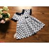 Váy nhỡ chấm bi size 4 -8 chất thô-